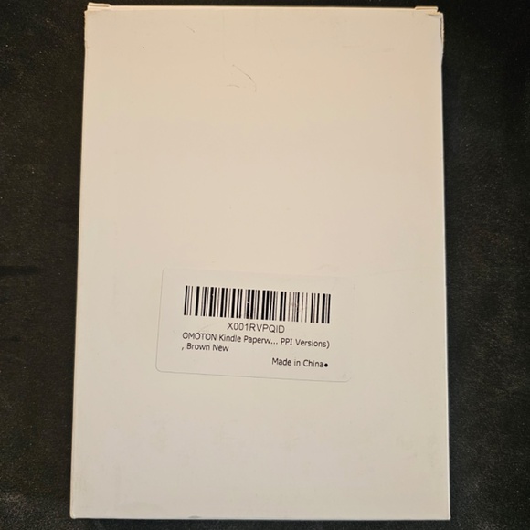 Authentic Omoton Kindle Paperwhite (pre-2018 models) hardshell case, NIB, brown - Picture 5 of 5